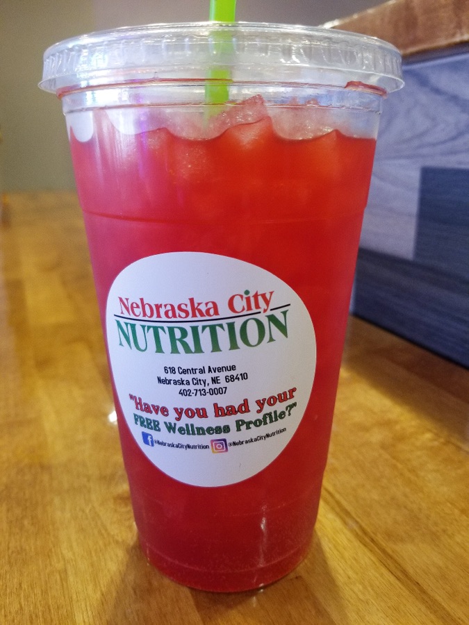 Shakes, smoothies & teas at Nebraska City Nutrition in Nebraska City, NE